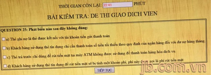 Thi & PhӤng vẂn vĖo ACB