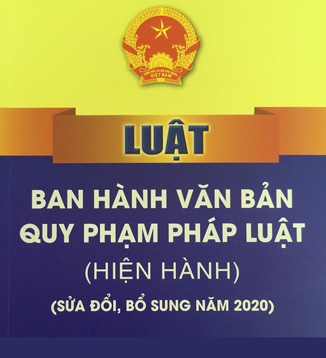 Trắc nghiệm Luật ban hành Văn bản quy phạm pháp luật