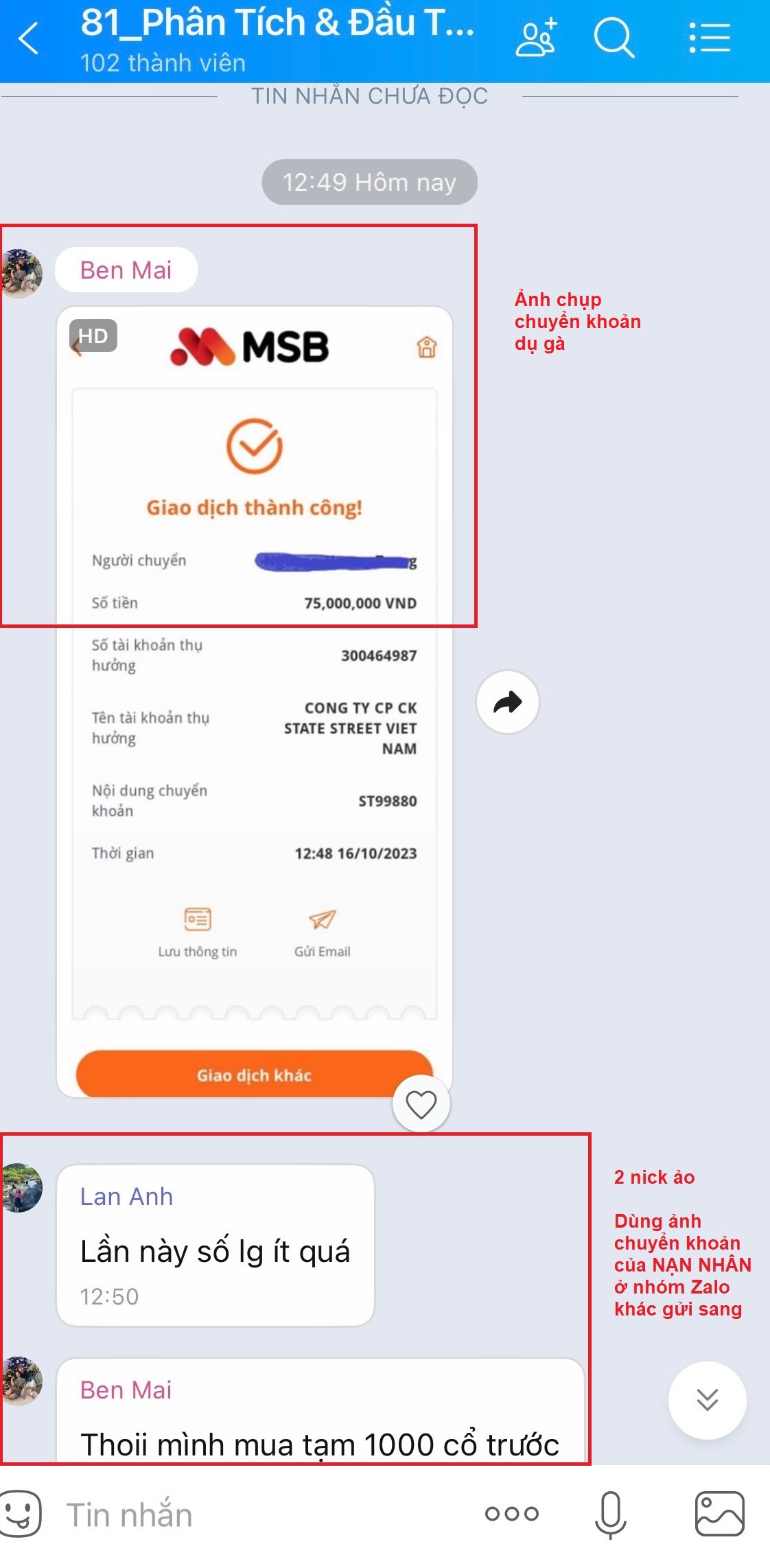 Hình thức LỪA ĐẢO mới dụ người đầu tư chứng khoán