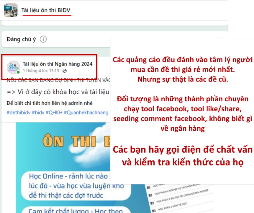 [Cảnh báo] Đối tượng lừa đảo, sử dụng tài liệu cũ chưa update của JB gắn mác 2024 để trục lợi