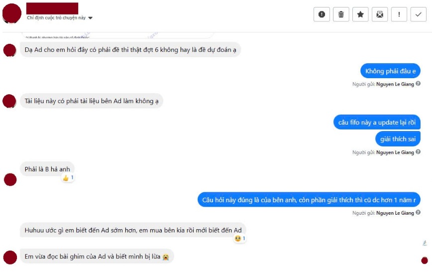 [Cảnh báo] Đối tượng lừa đảo, sử dụng tài liệu cũ chưa update của JB gắn mác 2024 để trục lợi