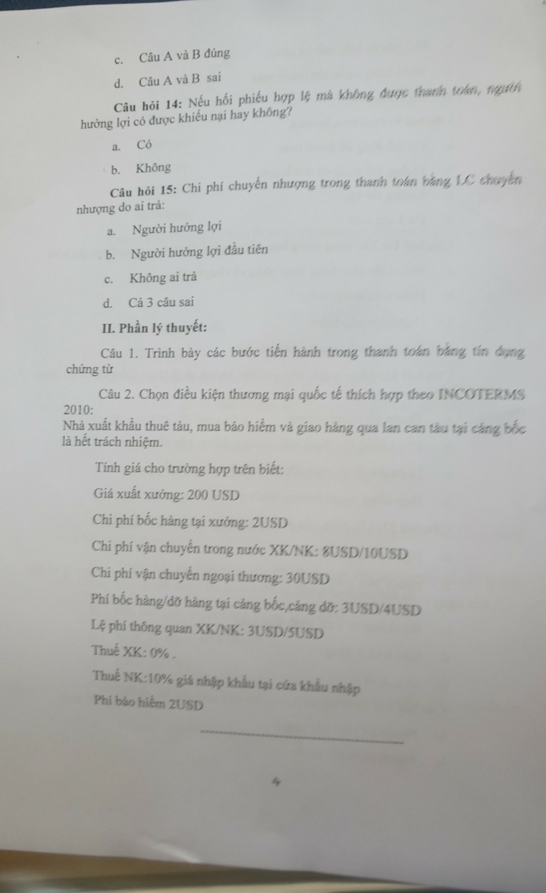 Tổng hợp Đề thi Hải Quan các năm - Ôn thi Hải Quan 2021