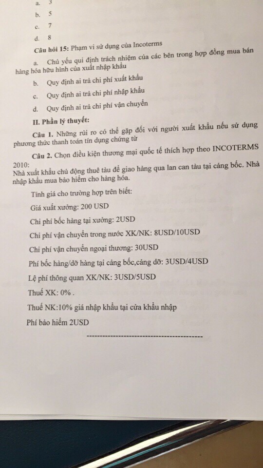 Tổng hợp Đề thi Hải Quan các năm - Ôn thi Hải Quan 2021